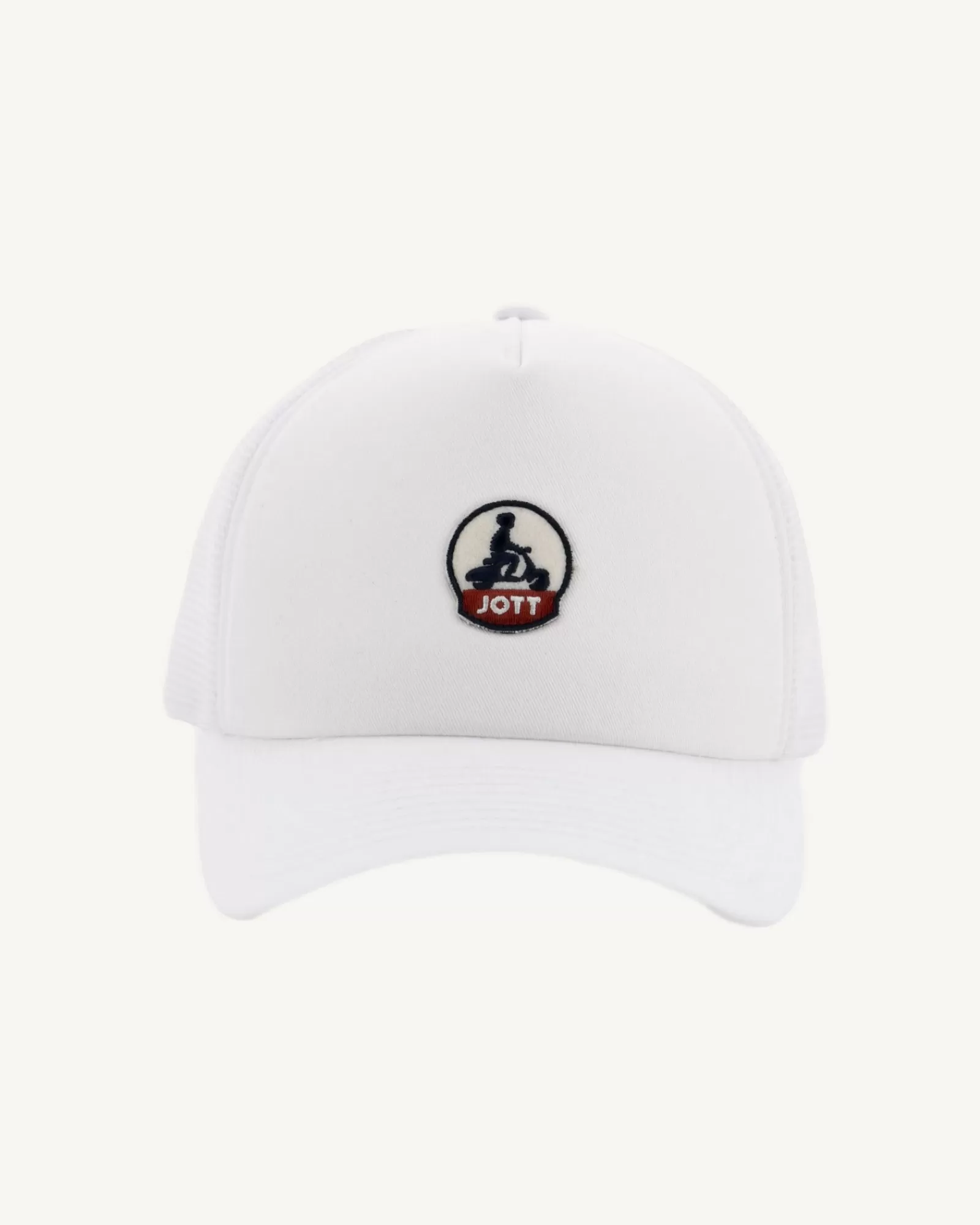 Outlet JOTT Casquette En Coton Et Mesh Blanc Rise 901 Blanc