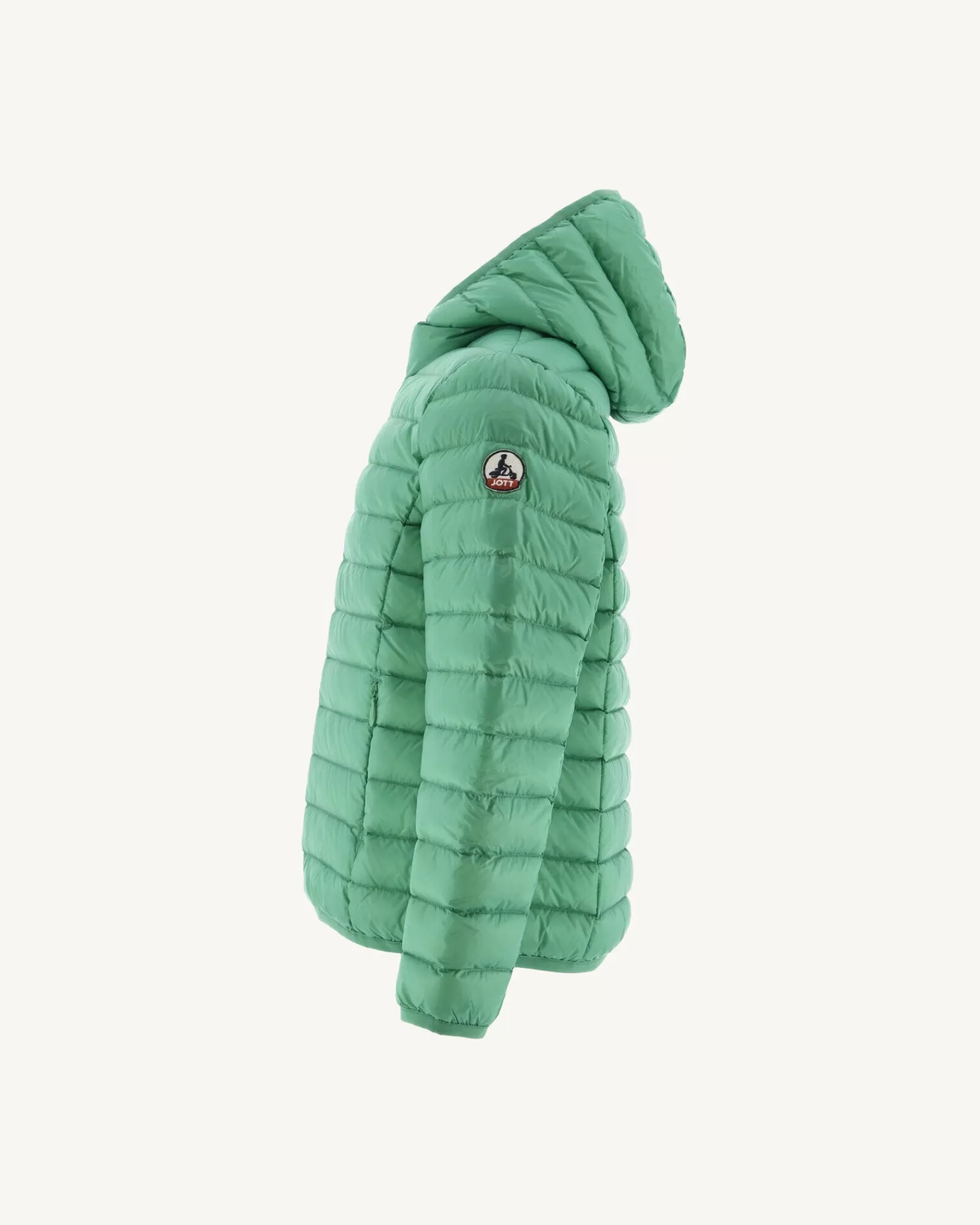 New JOTT Doudoune Legere A Capuche Enfant Vert Hugo 243 Poppy Green