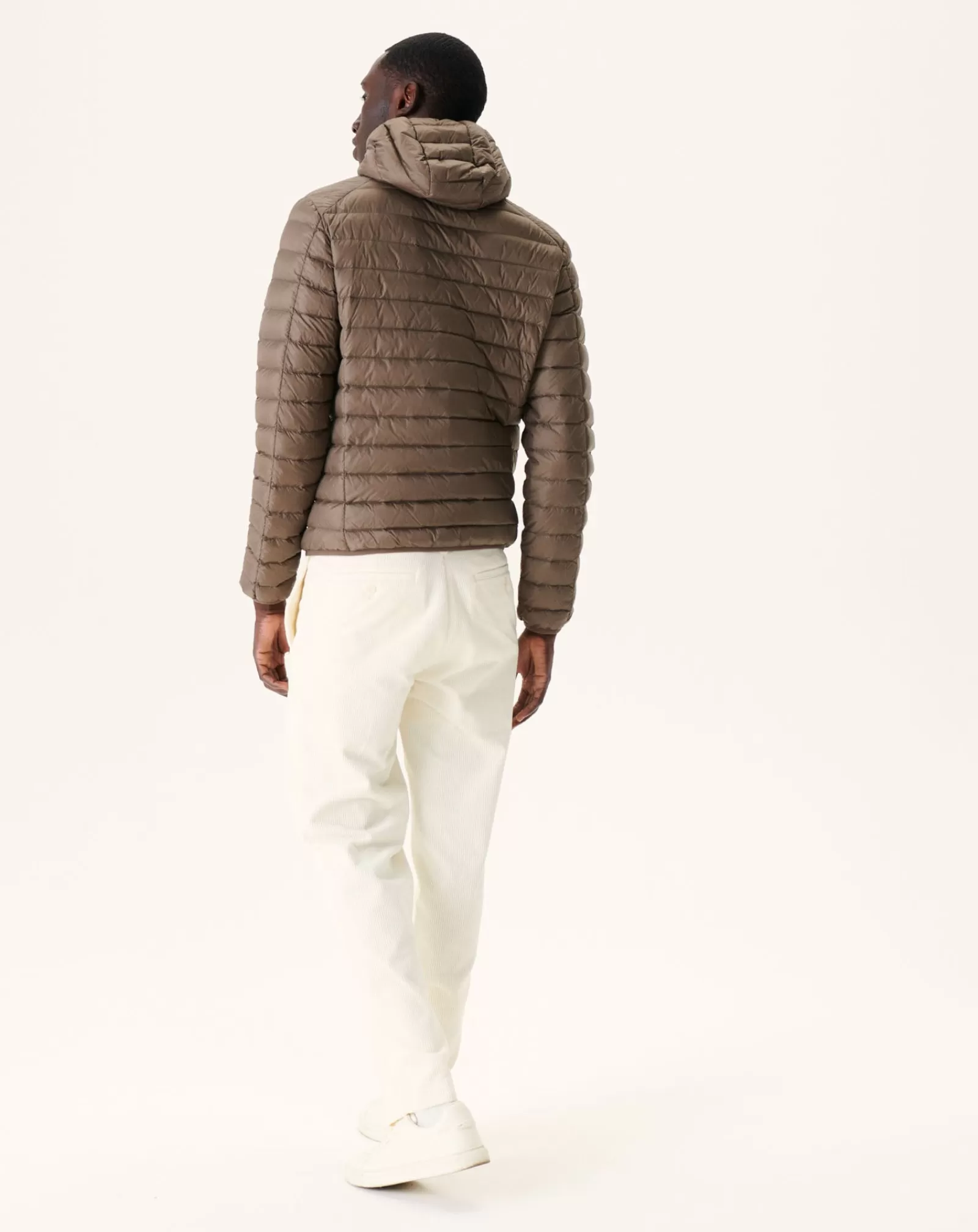 Cheap JOTT Doudoune Legere A Capuche Taupe Nico 808 Taupe