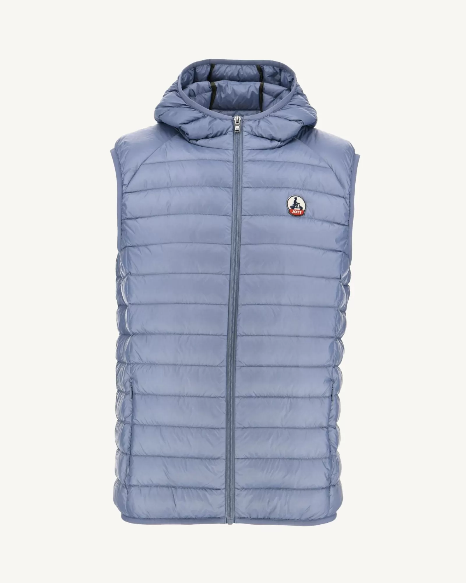 Store JOTT Doudoune Sans Manches A Capuche Bleu Delave Pat 182 Bleu Delave