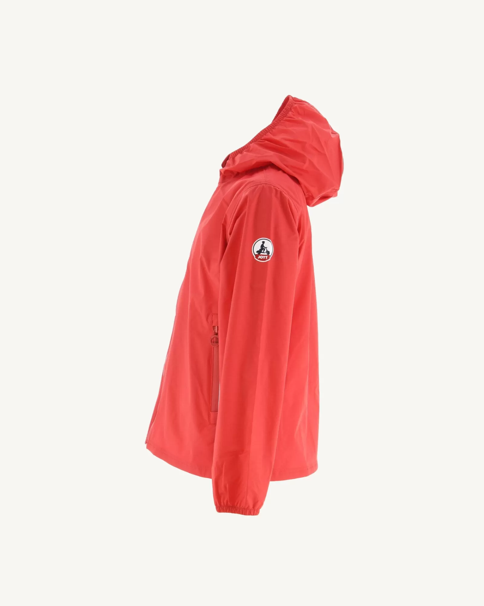 Online JOTT Impermeable A Capuche Rouge Vif Enfant Madeira 318 Fire Red