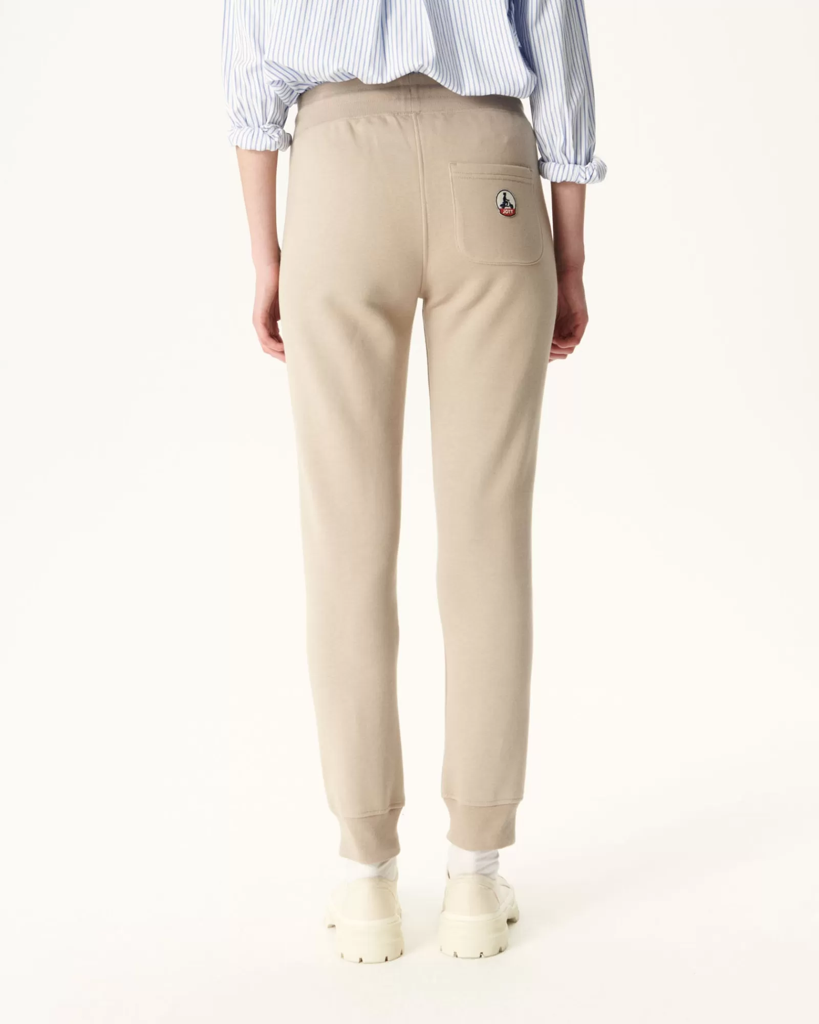 Clearance JOTT Pantalon De Sport Femme En Coton Biologique Beige Valparaiso 804 Beige