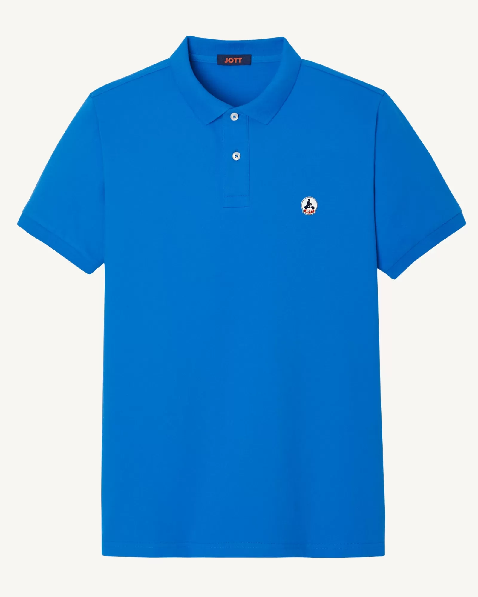 Flash Sale JOTT Polo Homme En Coton Biologique Azur Marbella 183 Azure