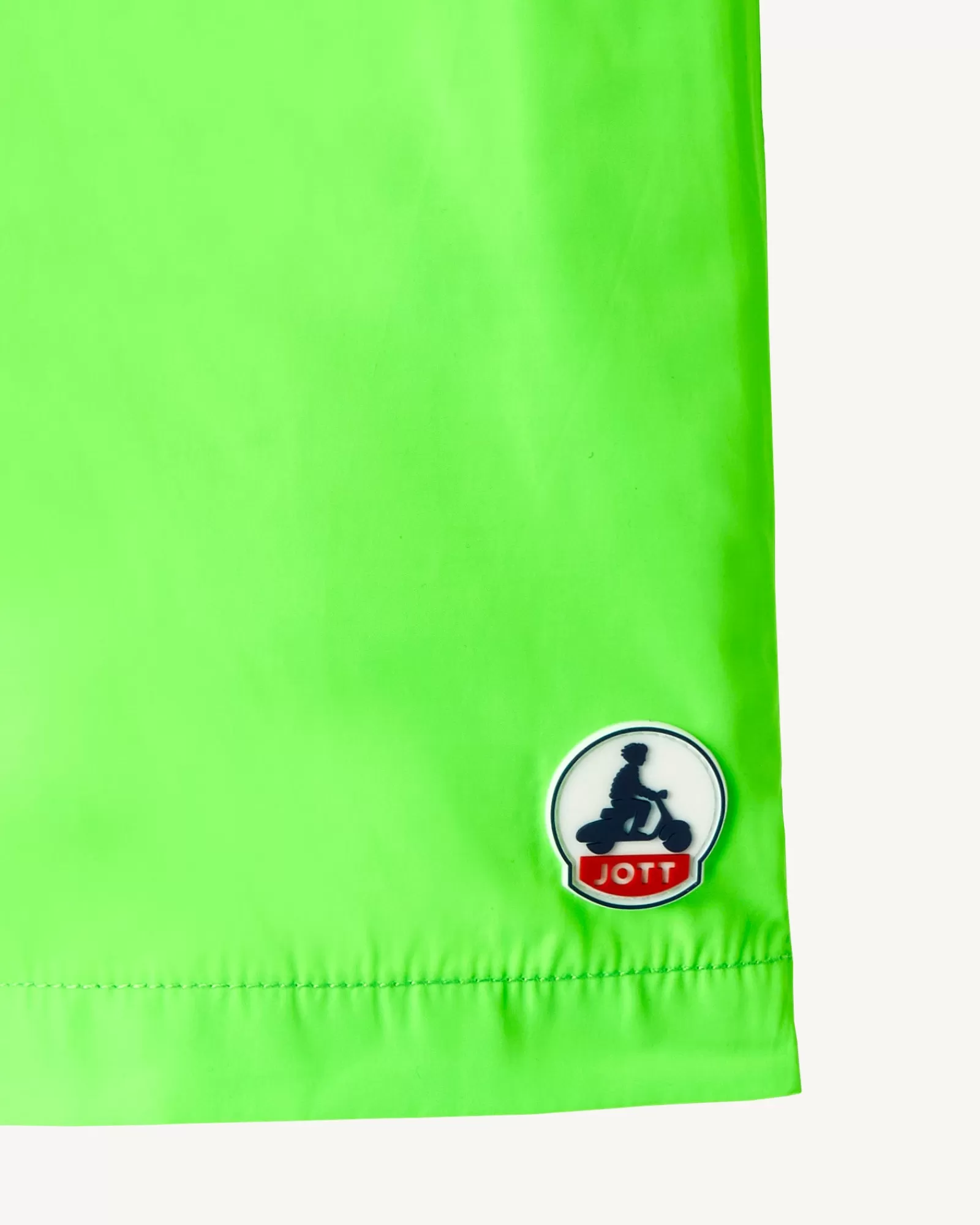 Shop JOTT Short De Bain Vert Fluo Enfant Cassis 215 Fluo Green