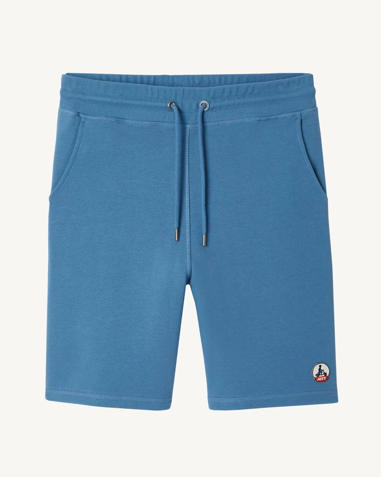 Clearance JOTT Short Homme En Coton Biologique Bleu Jeans Medellin 140 Blue Jeans