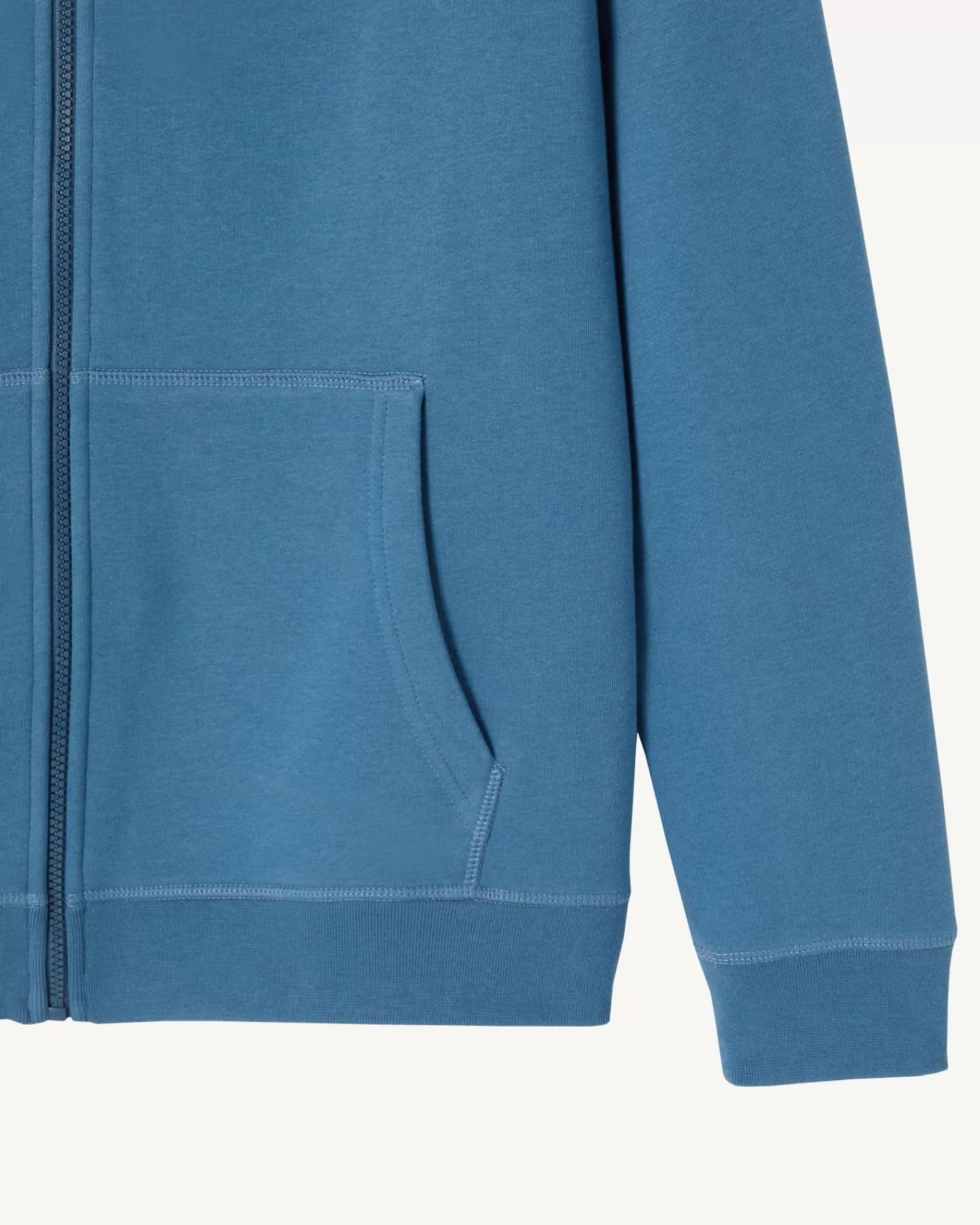 Outlet JOTT Sweat A Capuche Homme En Coton Biologique Bleu Jeans Mexico 140 Blue Jeans