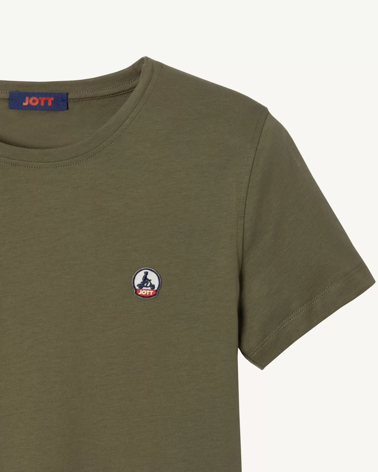 Best JOTT T-Shirt A Col Rond Femme En Coton Biologique Army Rosas 255 Army