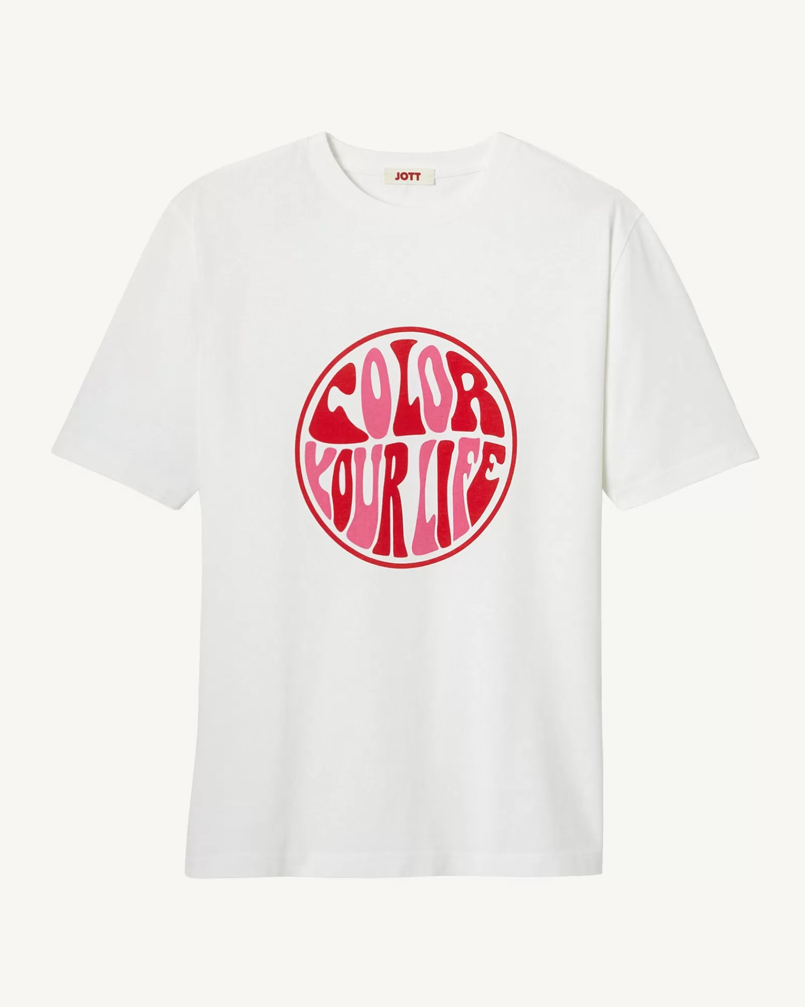 Discount JOTT T-Shirt Femme En Coton Biologique Blanc Adela 901 Blanc