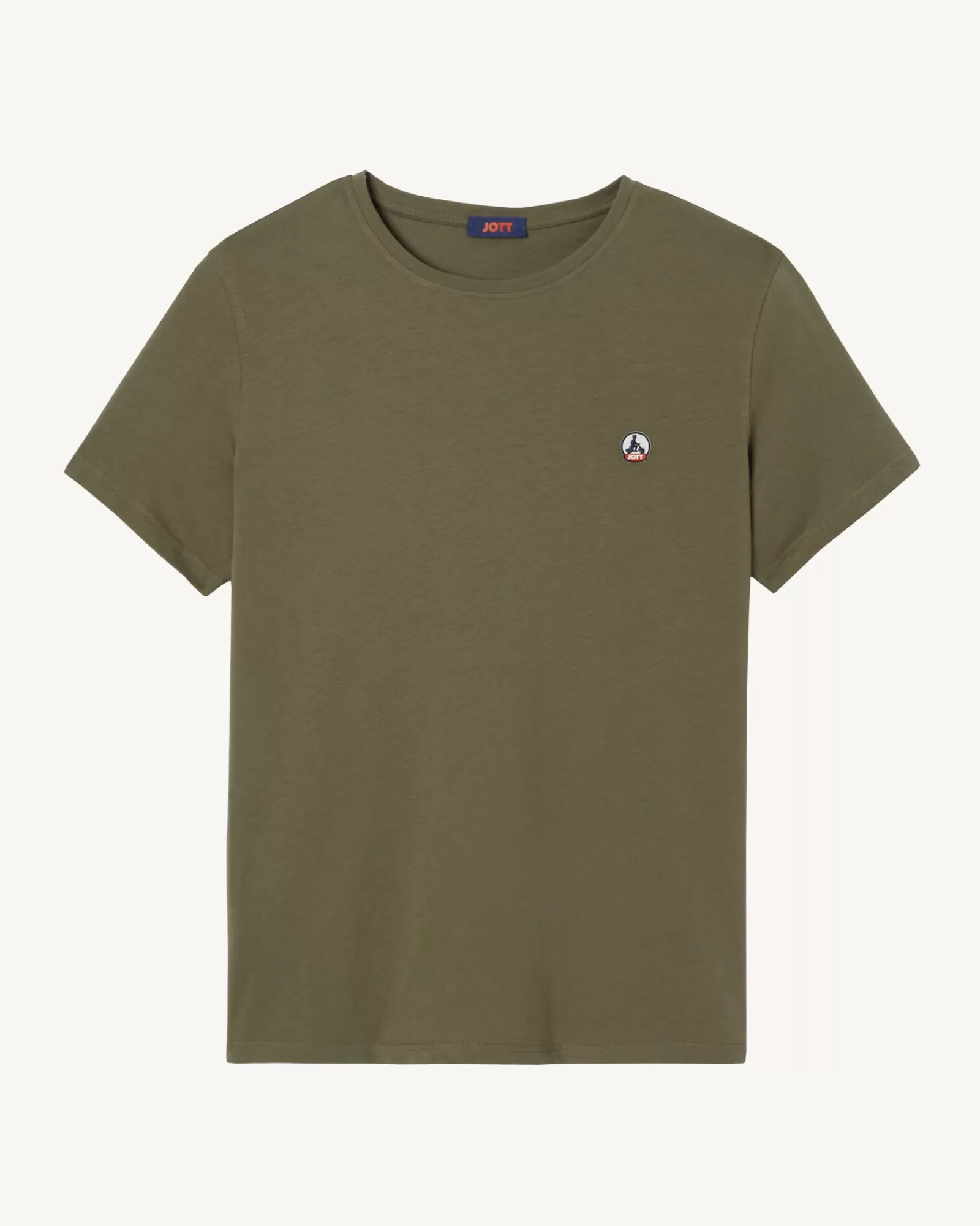 Fashion JOTT T-Shirt Homme En Coton Biologique Army Pietro 255 Army