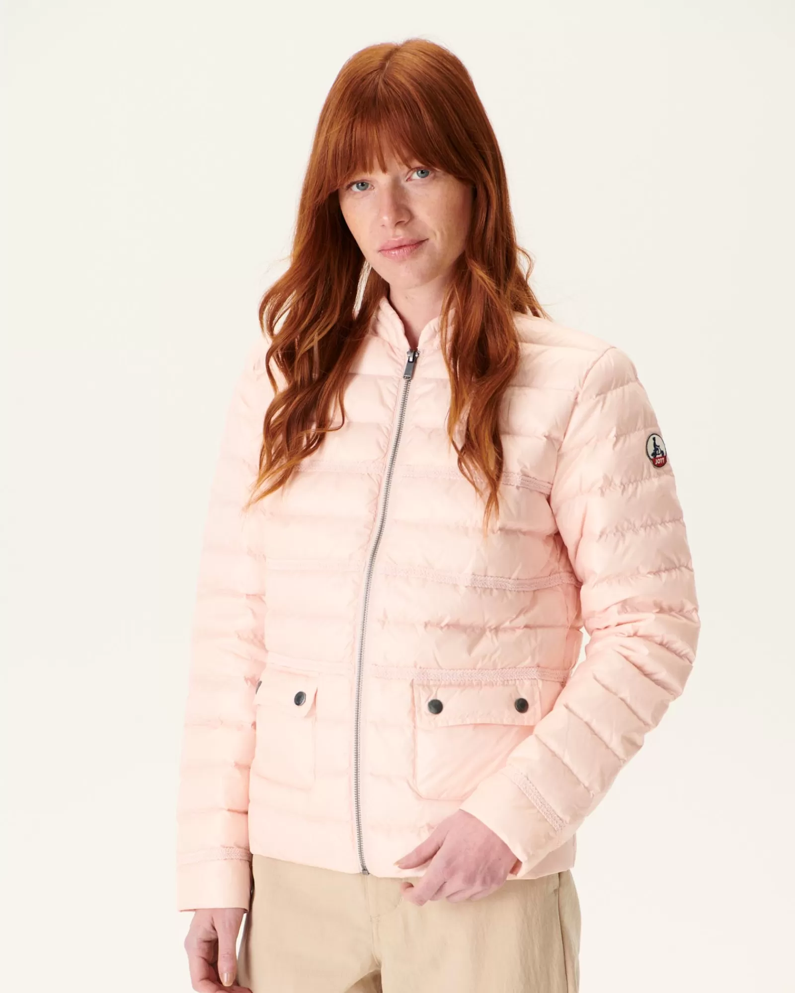 Sale JOTT Veste Courte Legere Rose Clair Andorra 463 Soft Pink