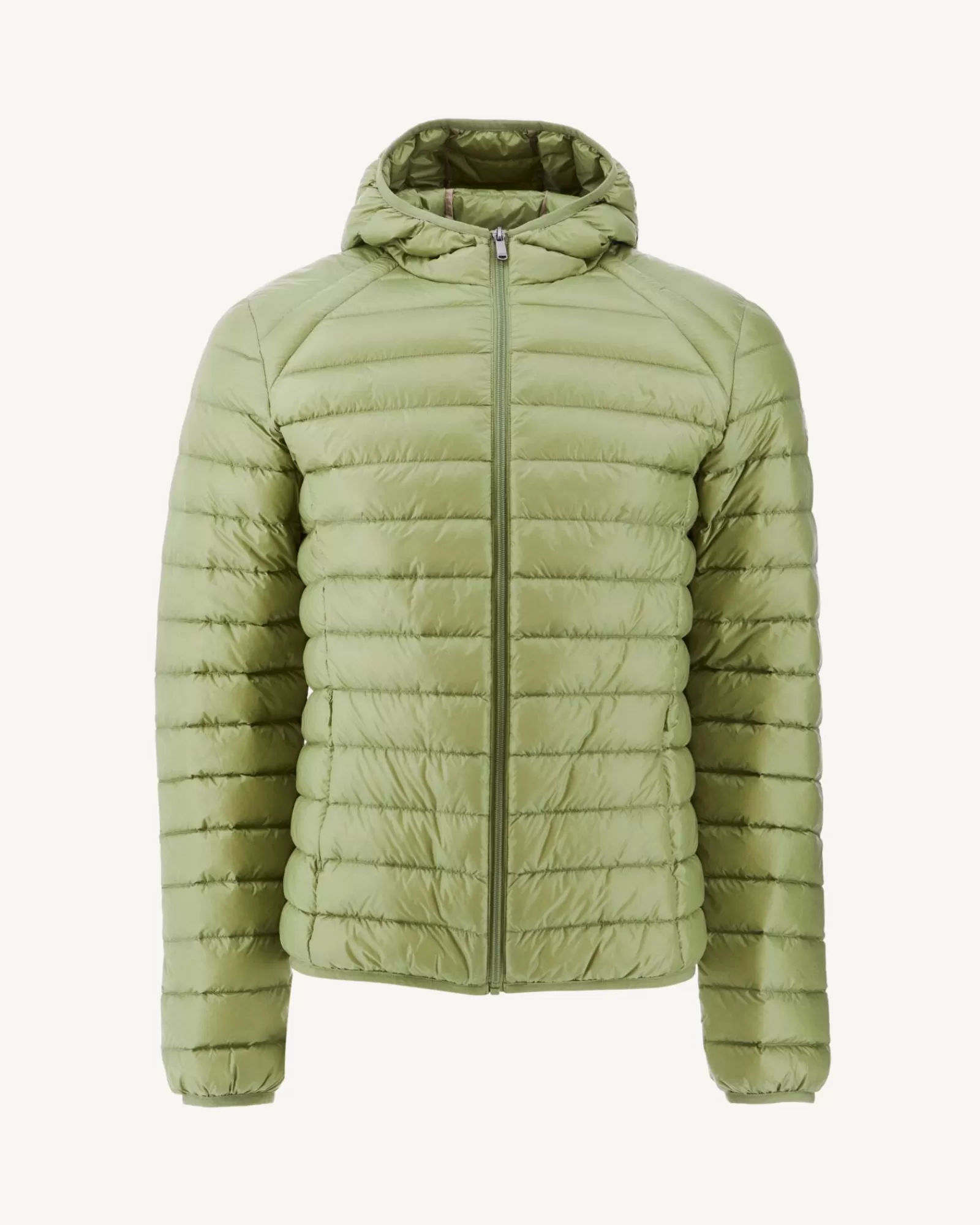 Clearance JOTT Doudoune Legere A Capuche Kaki Clair Nico 247 Bush