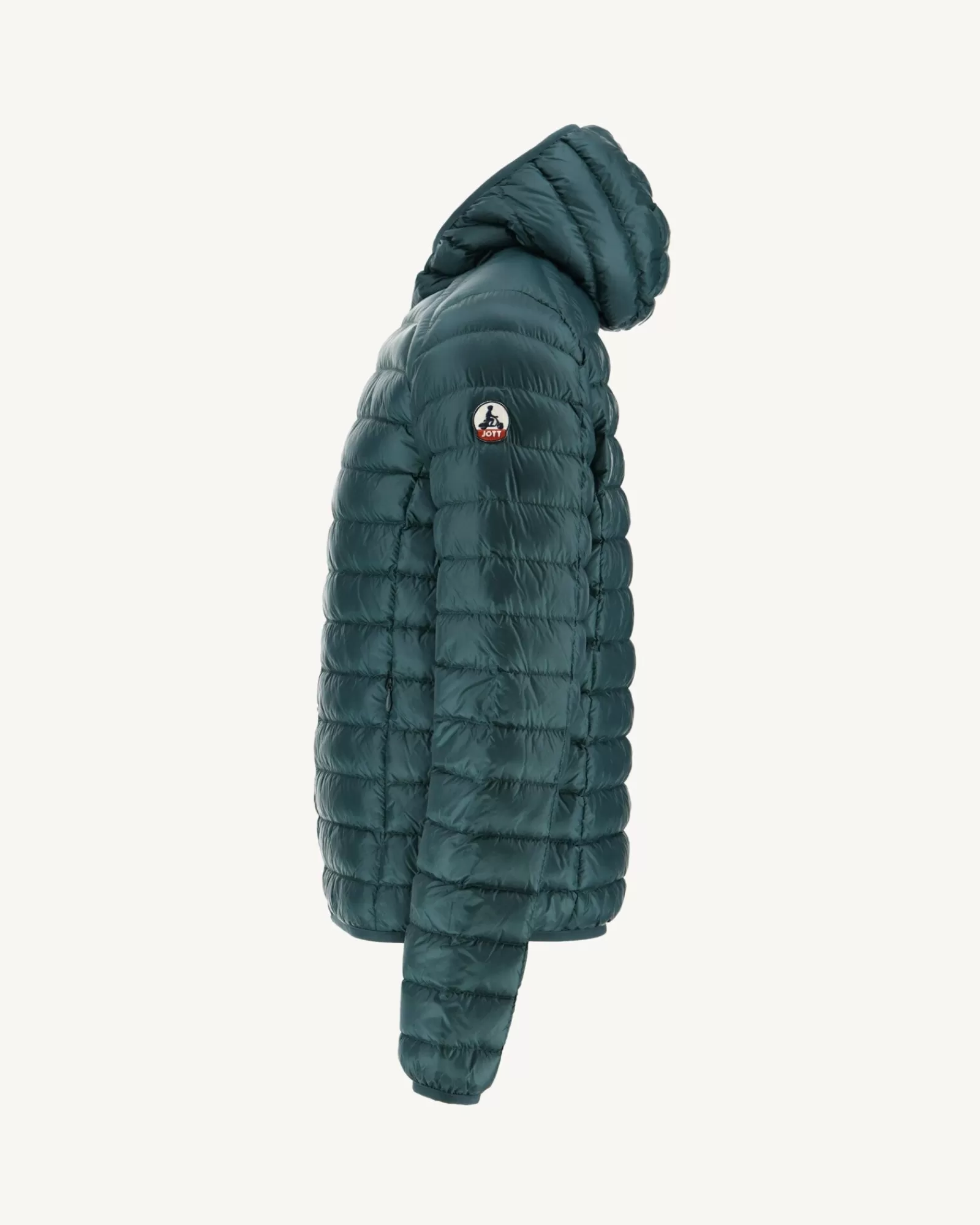 Cheap JOTT Doudoune Legere A Capuche Vert Fonce Nico 203 Vert Fonce