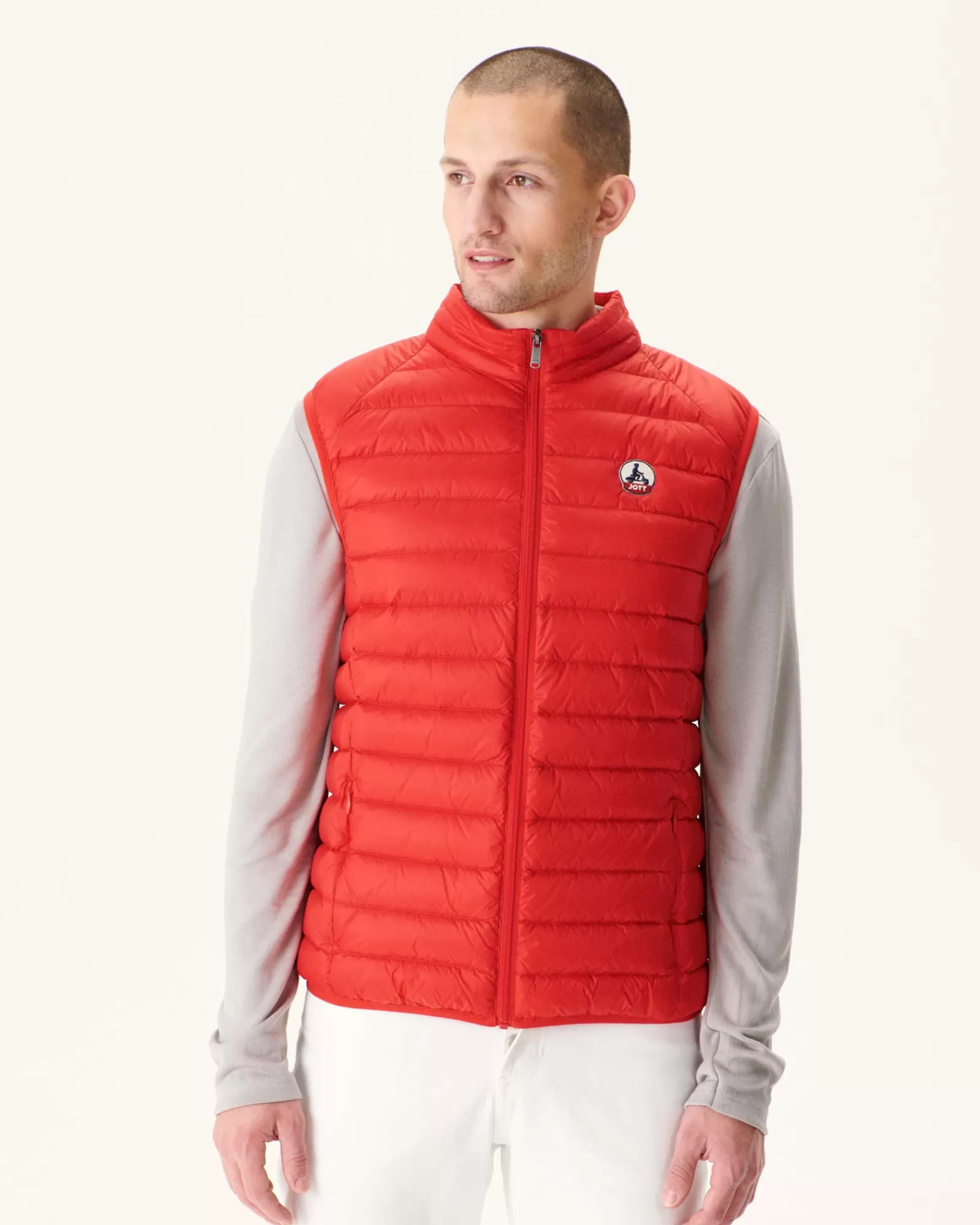 Online JOTT Doudoune Sans Manches Rouge Vif Tom 318 Fire Red