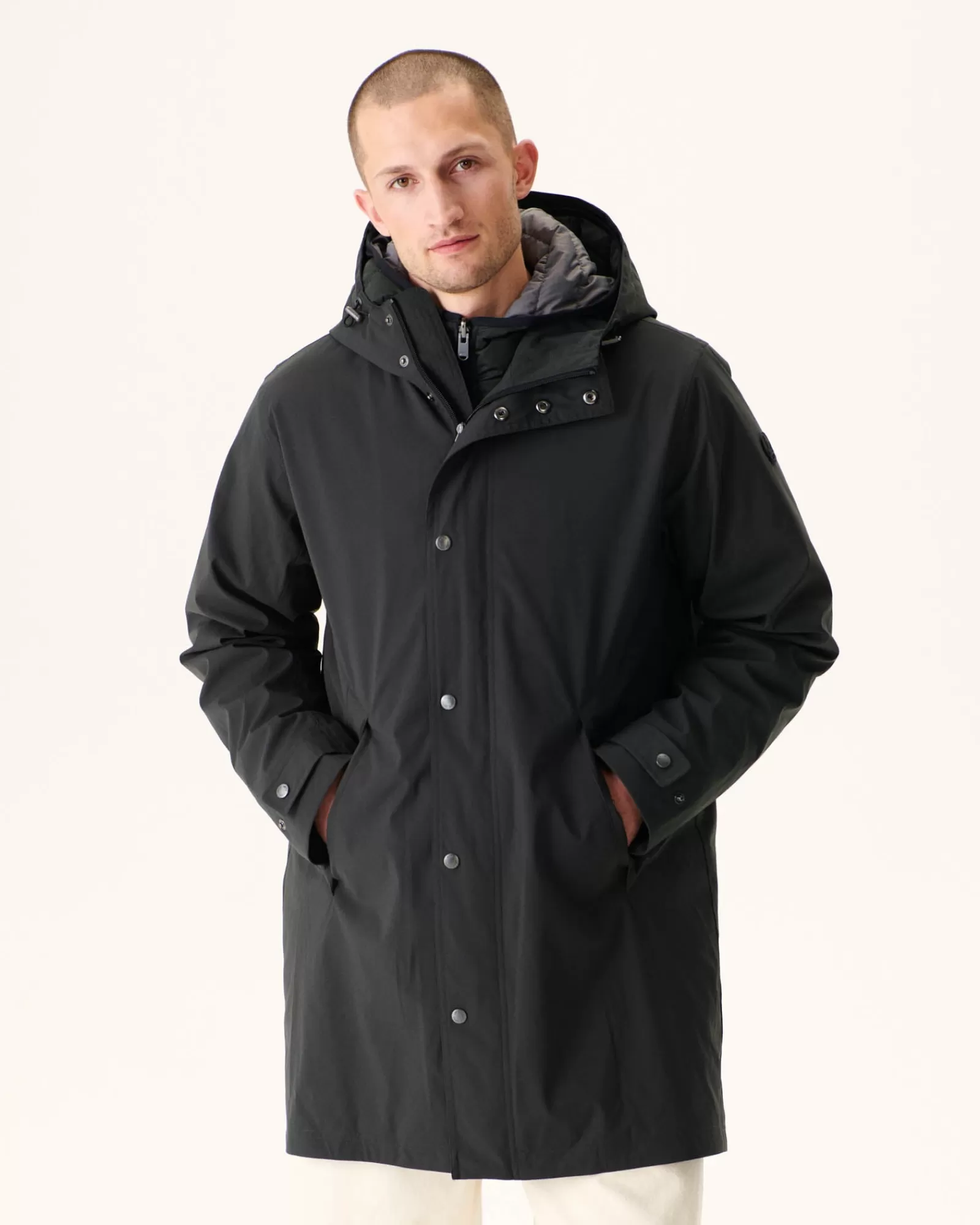 Fashion JOTT Parka Reversible A Capuche 5-En-1 Noir Gobi 999 Black